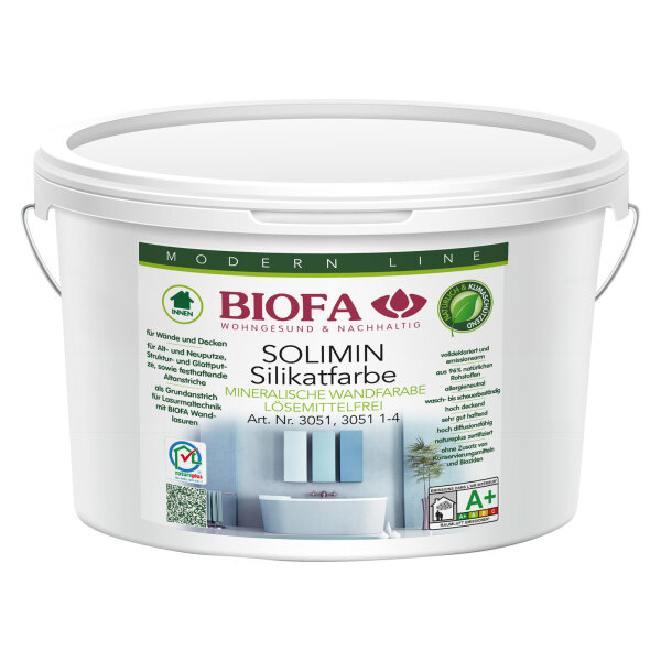 SOLIMIN Silikatfarbe weiß
