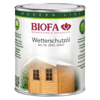 Wetterschutzöl farblos seidenglänzend