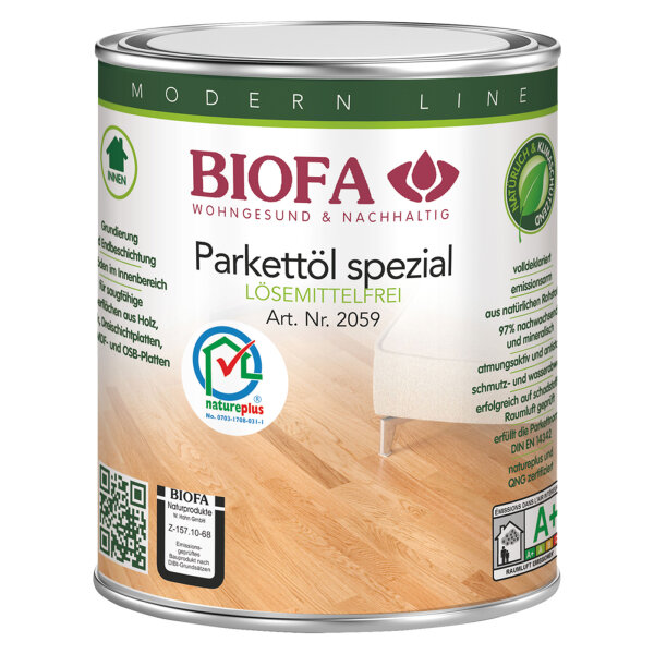 Parkettöl spezial seidenglänzend 2,5 Liter