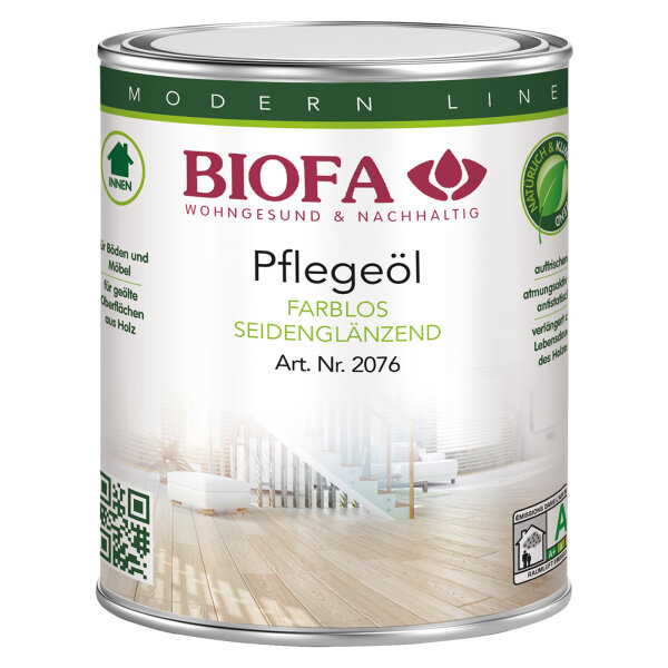 Pflegeöl farblos seidenglänzend 1 Liter