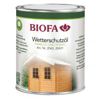 Wetterschutzöl 20431 farbig